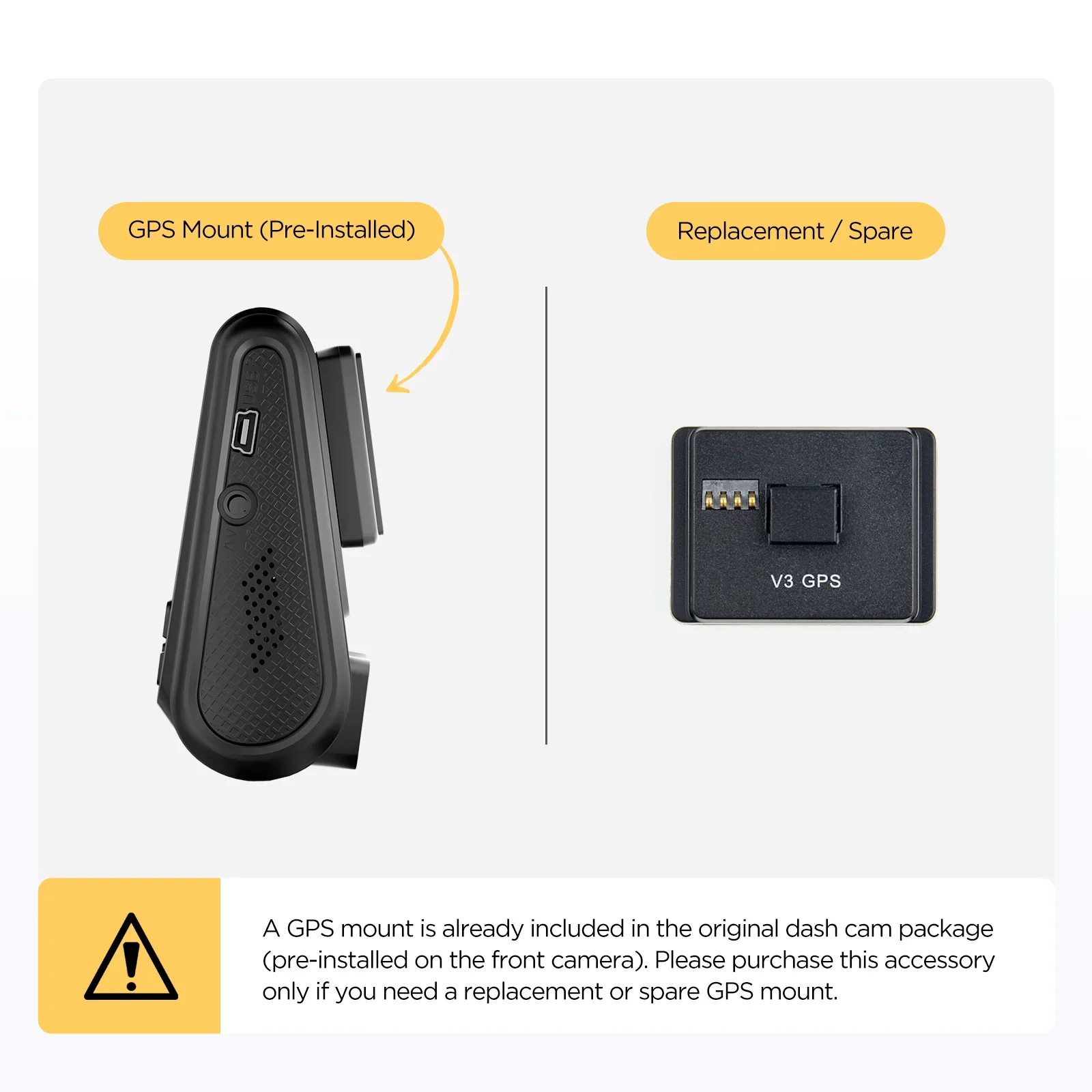 GPS Module for VIOFO A119V3 Car Dash Camera - Image 3