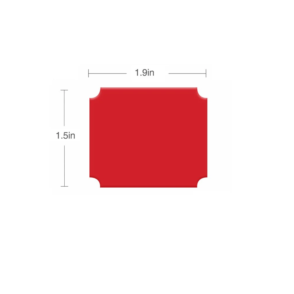 Spare Front and Rear Adhesive Pads Stickers for A229 Duo/A229 Plus/A229 Pro/A229 Ultra - Image 4